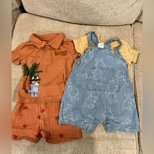 4 piece outfit bundle - 12 month